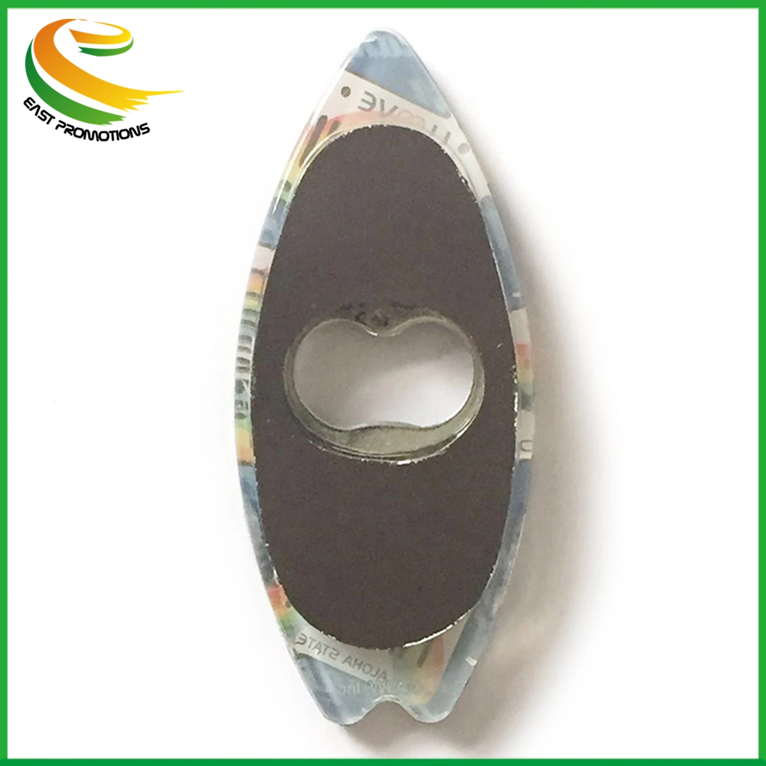 Tropical Style Plastic Surfboard Beer Magnet Bottle Opener