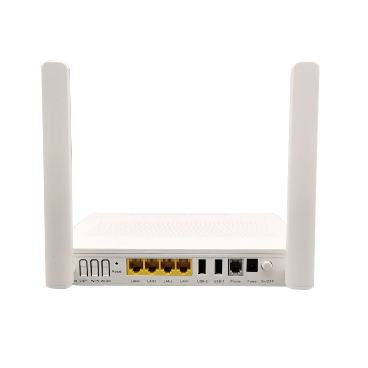 La llegada de fabricación más reciente del fabricante Gpon ONU HK668 con doble banda WiFi 5G 2.4G AC