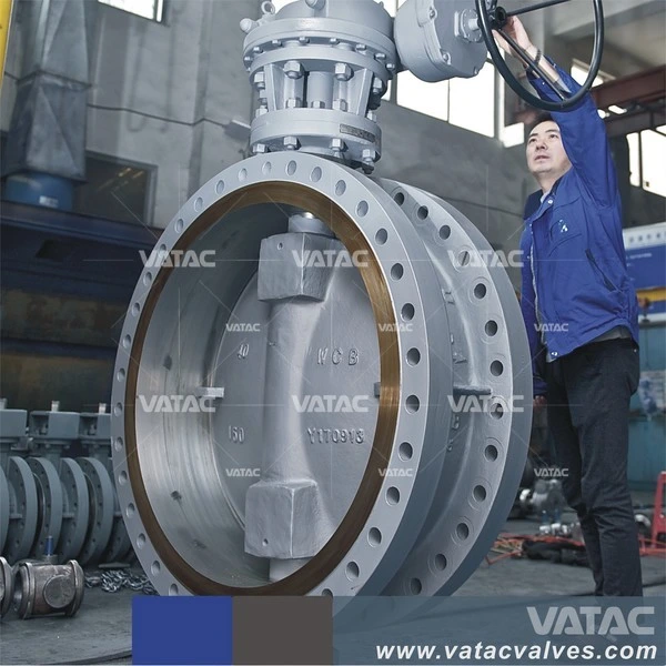 Cast Steel Metal Seat Butterfly Valve