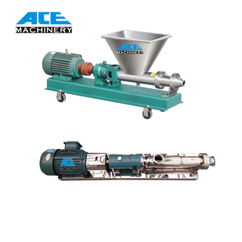 Low Price High Viscosity Toothpaste Shampoo Waste Oil Transfer Mono Progressive Cavity Pumps