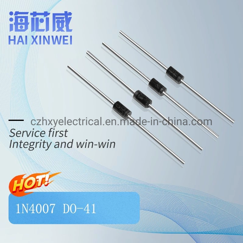 1n4007 with Do-41 Package 1000V/1A General Purpose Rectifier Semiconductor Diode