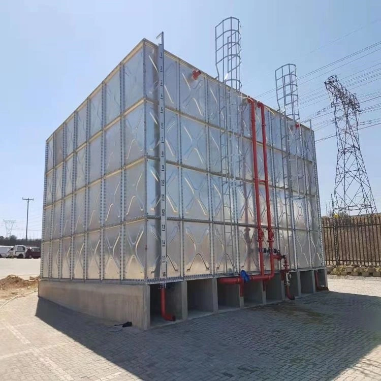 Nigeria Big Size Pressed Steel Sectional Water Storage Tank