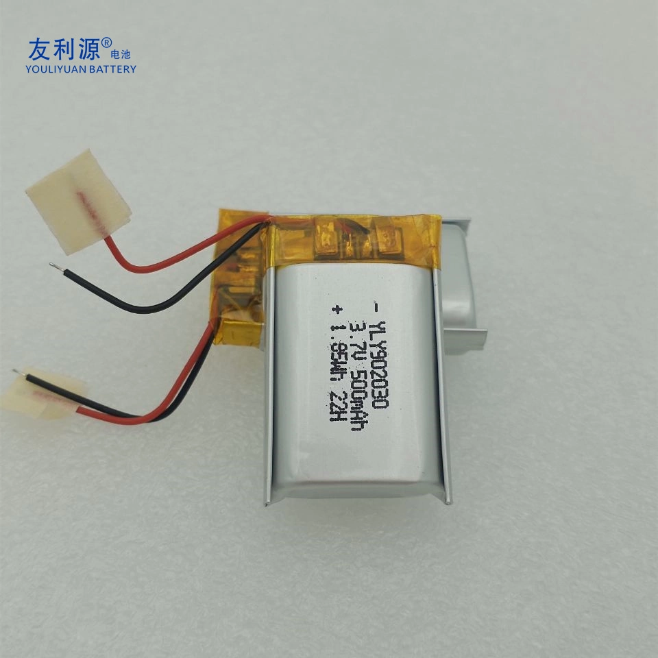 Customized Size Lithium Battery 3.7V 500mAh 902030 Lipo Battery Lithium Polymer Battery Cell Phone Battery Electric Toothbrush Battery