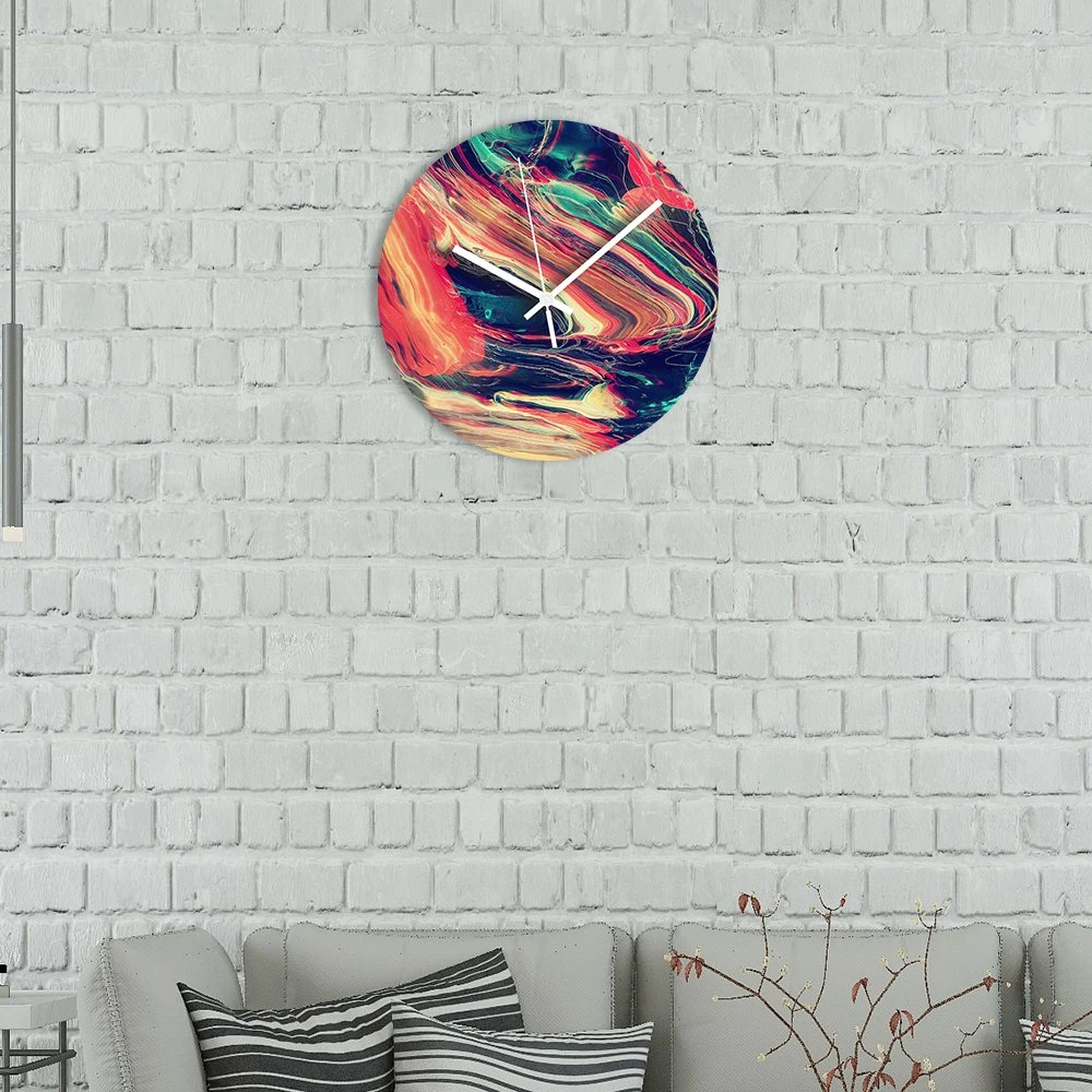 Silent Mechanismus Home Decor Geschenk Vinyl Schallplatte Wanduhr