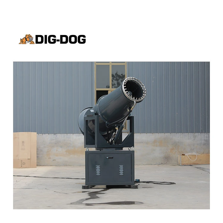 Chinese Protect Security Fog Cannon Dust Suppression Theoretical Throw Distance 25-30 Fog Machine