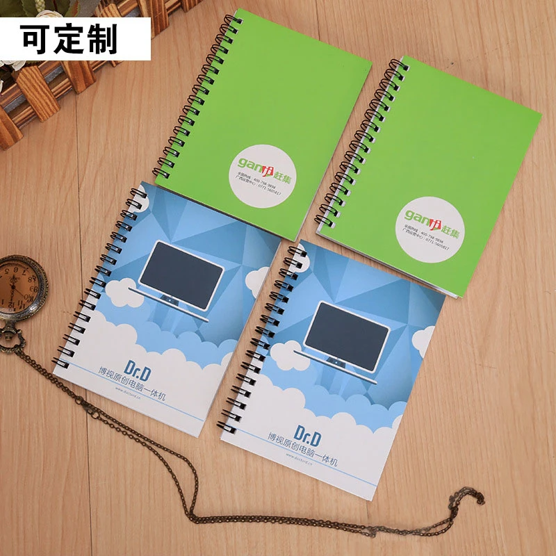 Promotional spiral Paper Note Book Planner Notebooks with Custom Logo