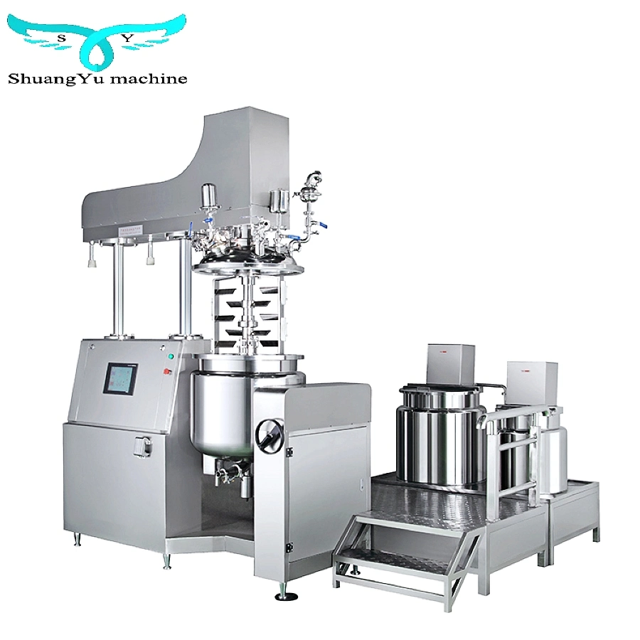 Vacuum Homogenizer Emulsifier Mixing Machine / Cosmetic Homogenizing Machine Cosmetic Mixing Machine