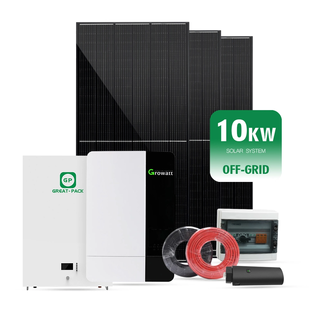 All in One off Grid Solar Panel System 10kw 10kwh Battery Storage