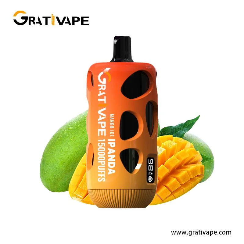 La bobina de malla Ipanda Grativape 15000/15K bocanadas comercio al por mayor e cigarrillos marca OEM Cigarrillo Electrónico Desechable Vape