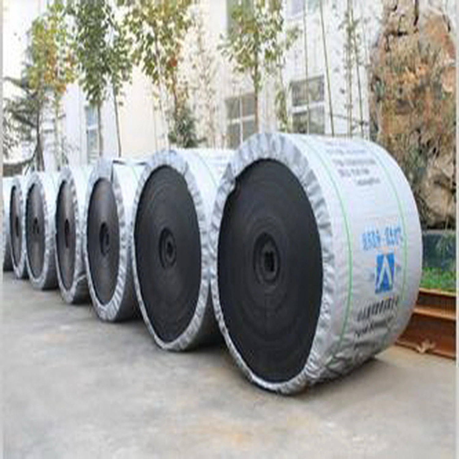 200 C Heat Resistant Rubber Conveyor Belts