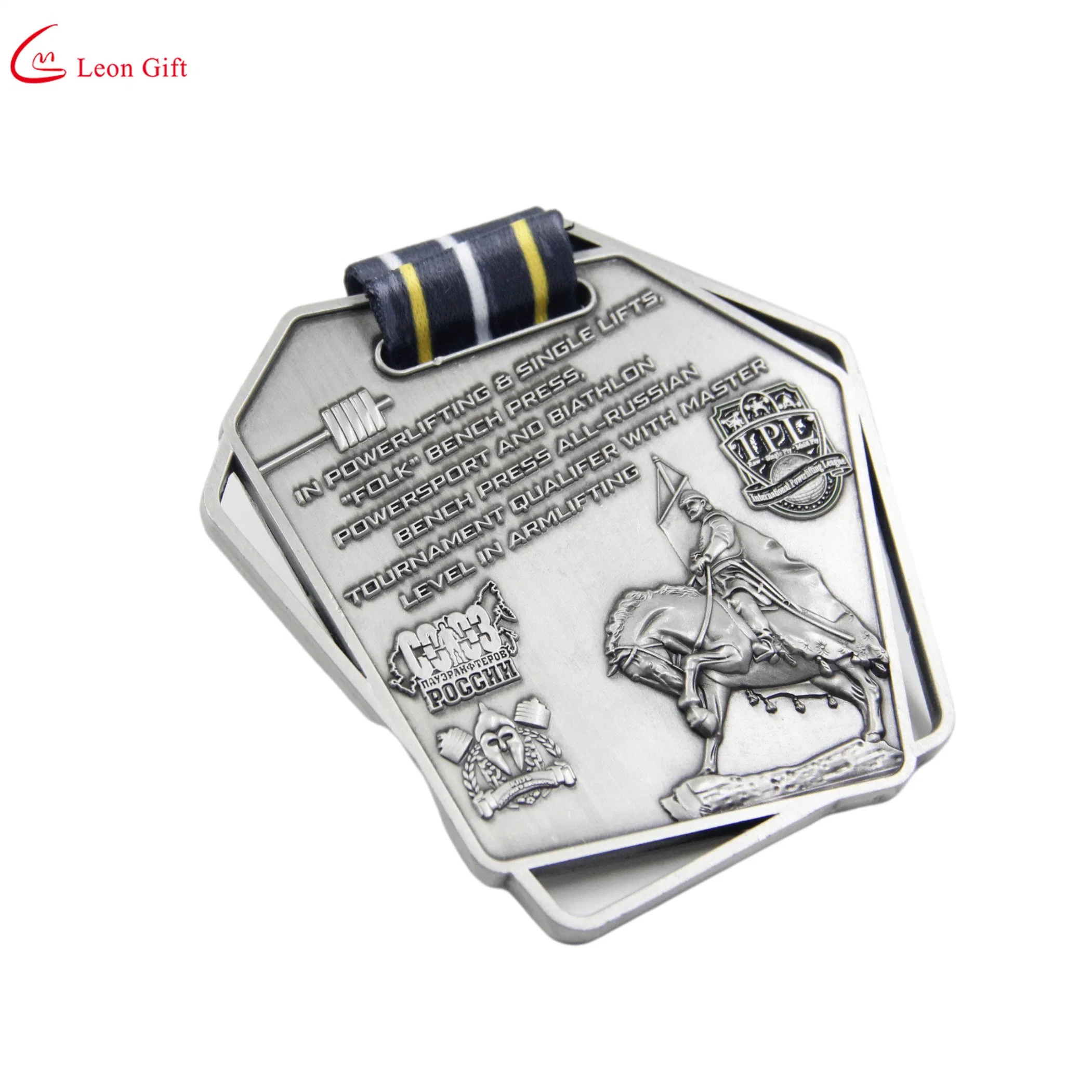 Sedex BSCI Disney Certified Factory Custom Metal Saudi Presentation Cycle Bodybuilding Sports Medal