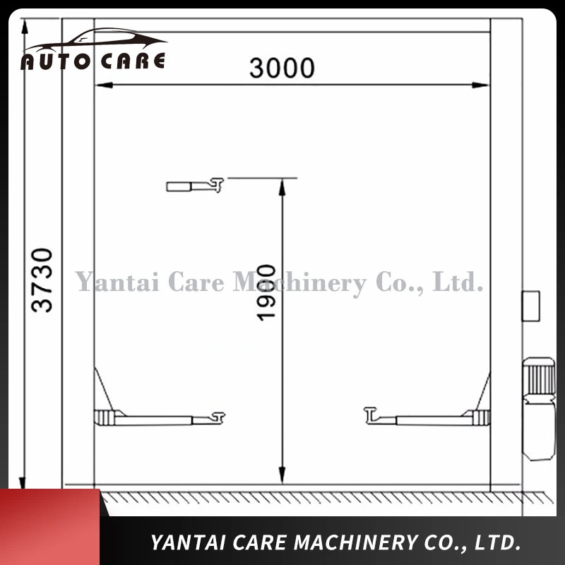 2023--New Type 4000kg Hydraulic 2 Post Car Lift for Sale