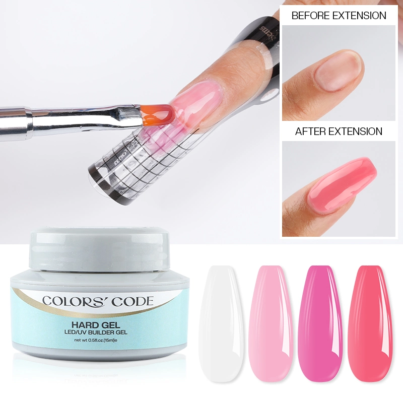 UV Gel Builder Construction Gel Paint Fast Extension Long Lasting UV LED Professional Nail Extension Gel