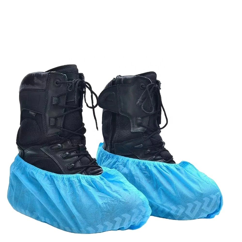 Nonwoven Slip-Resistant Shoe Cover for Cleanroom