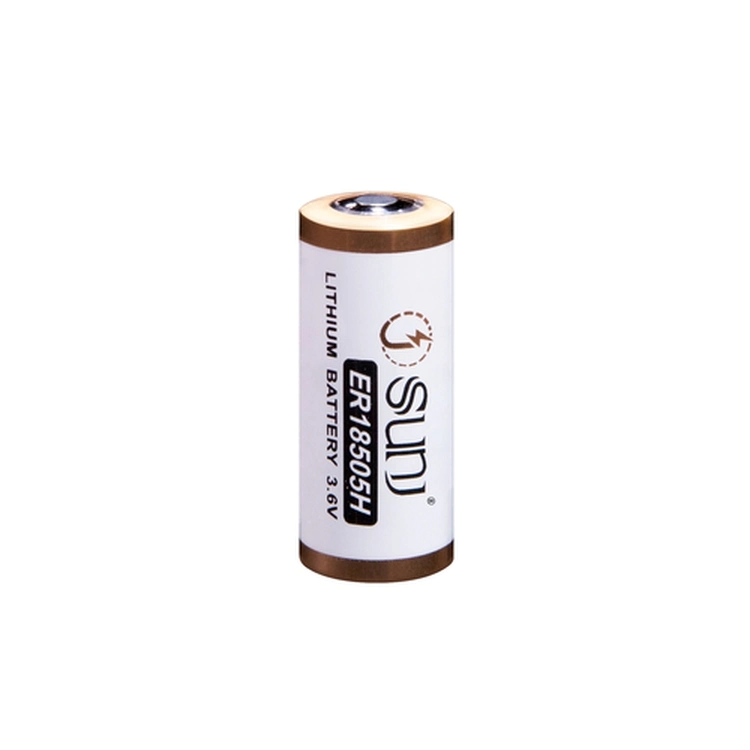 Er18505 Cylindrical Used for Consumer Electronics Non Rechargeable High Capacity 4000mAh 3.6V Lithium Battery Sunj
