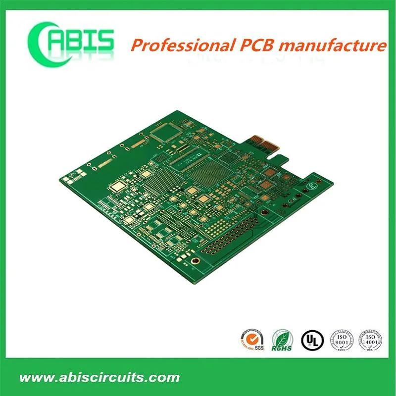 De alta calidad personalizado giro rápido de placa de circuito impreso flexible multinivel OEM ODM ALUMINIO SMT rígido de un solo lado de la iniciativa de Flex a doble cara PCB