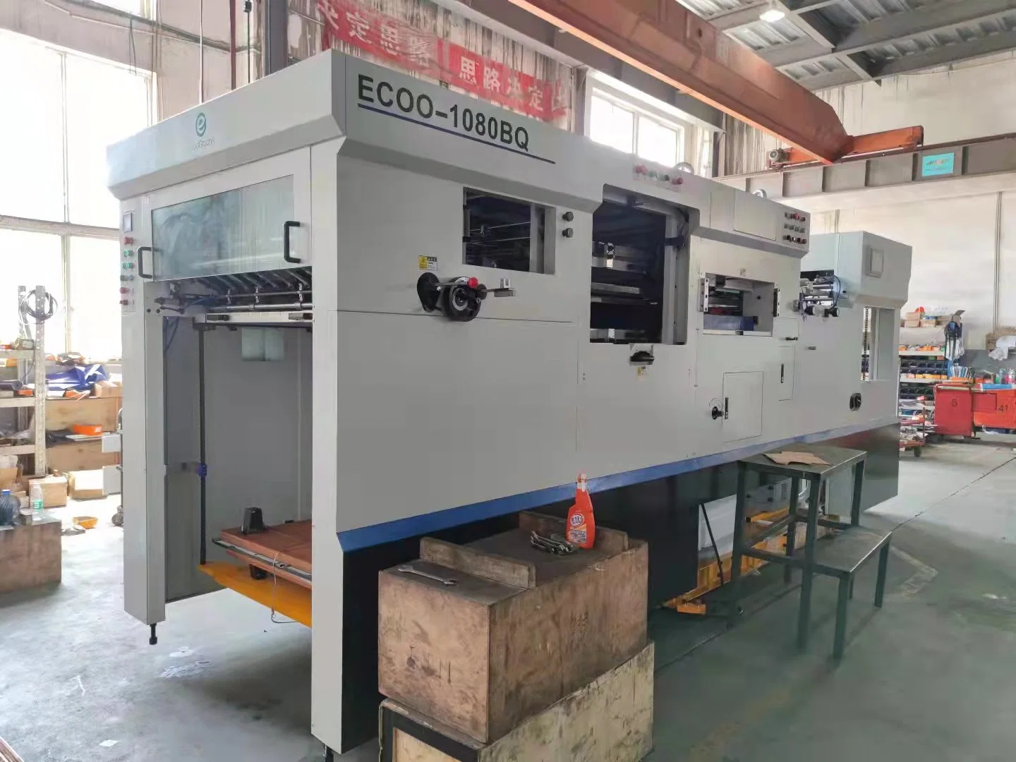 1080 X 780mm Automatic Die Cutting Machine for Board & Corrugated Paper