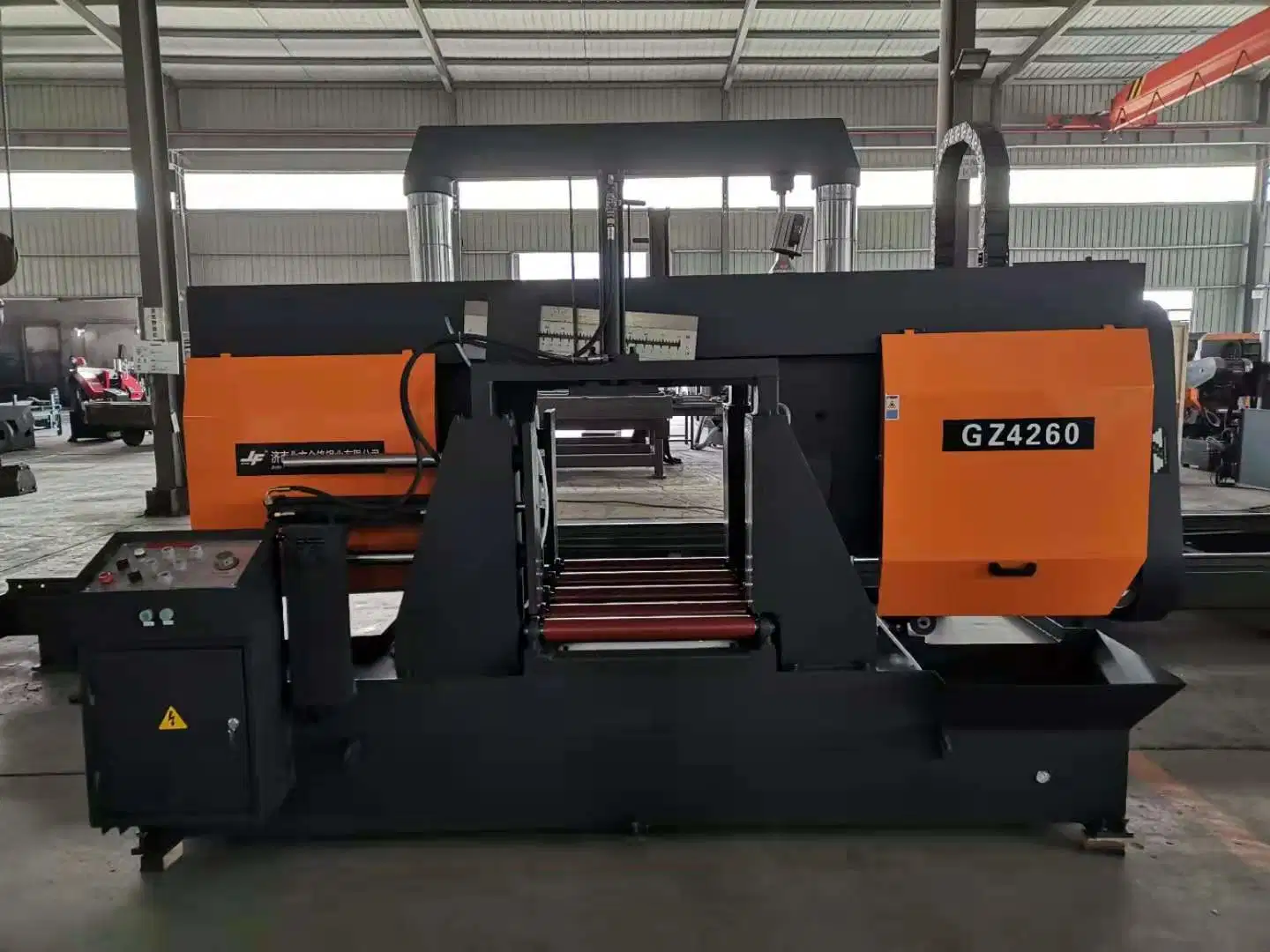 600mm Semi Automatic Double Column Metal Cutting Band Sawing Machine