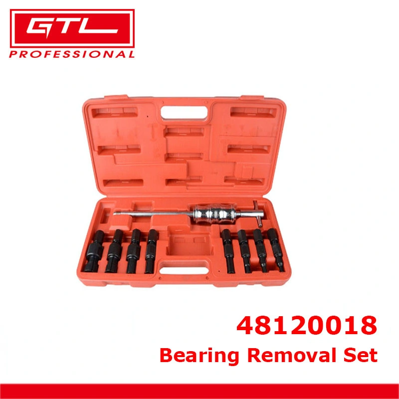 Puller Kit Remover Inner Bearing Puller Slide Hammer Kit 9-34mm Collect Hand Tools Set 9PCS Blind Bearing Removal Set (48120018)