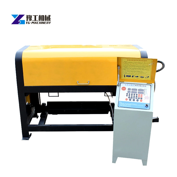 12mm Automatic Hoop Bending Steel Wire Deformed Bar Straightening and Cutting Machine