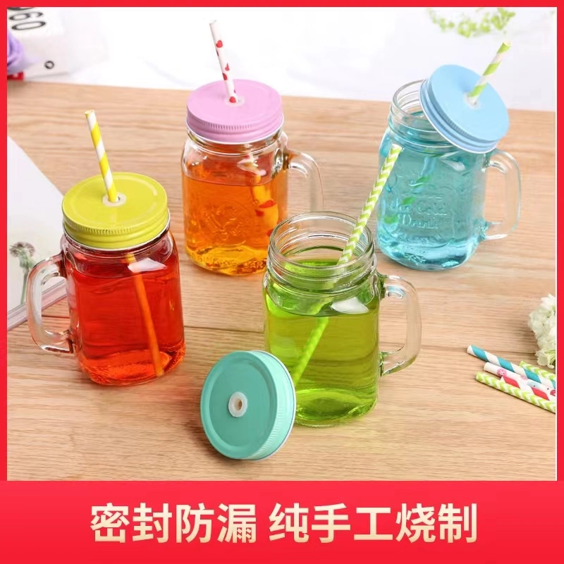 Colored Mason Jar Fitting Metal Unlined Screw Cap