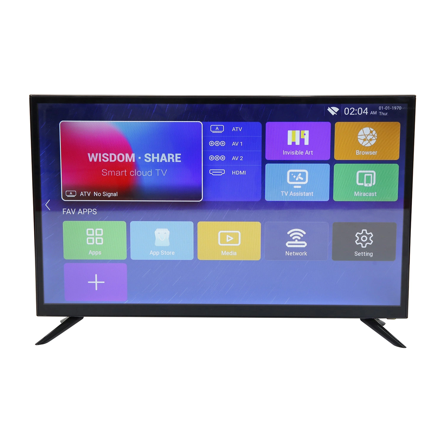 Cheap Factory Price 43" TV Smart Color 2K LCD Screen LED TV