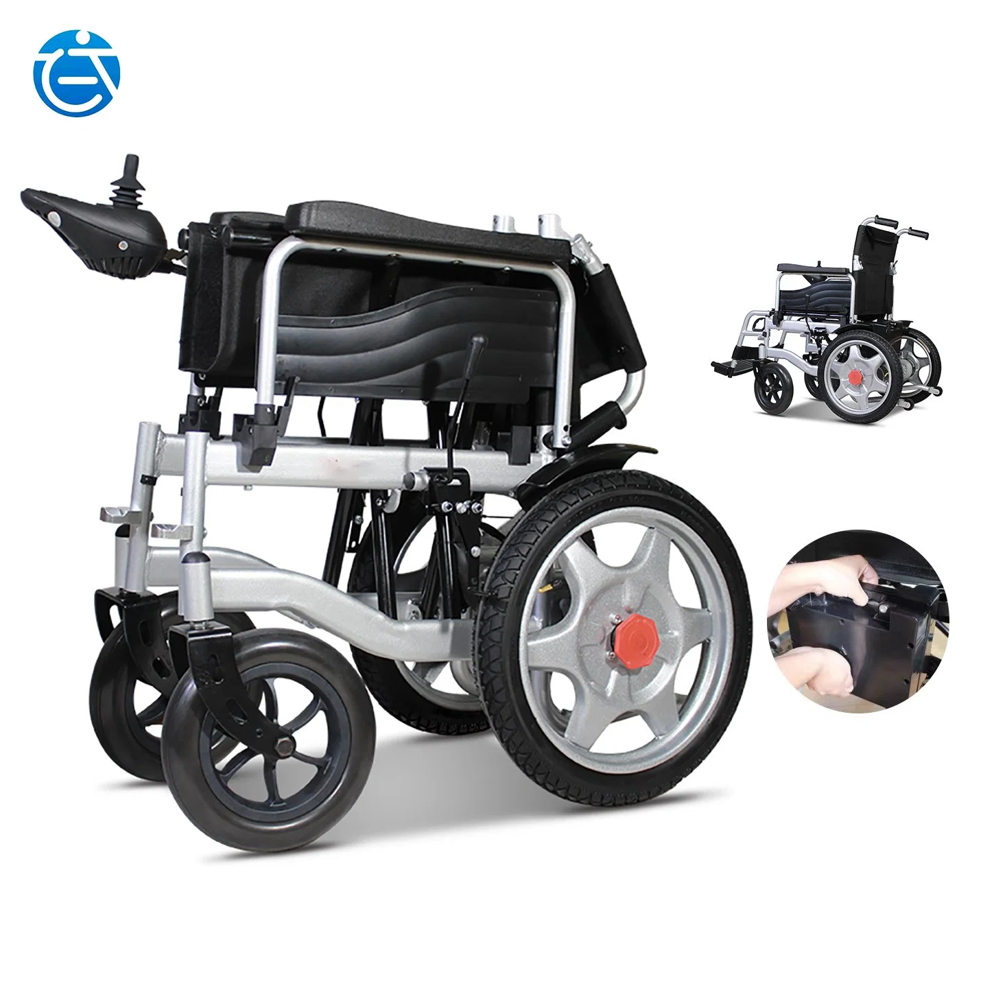 Lightweight Folding Outdoor All Terrain Electric Wheelchair for Adults with Cheapest Price