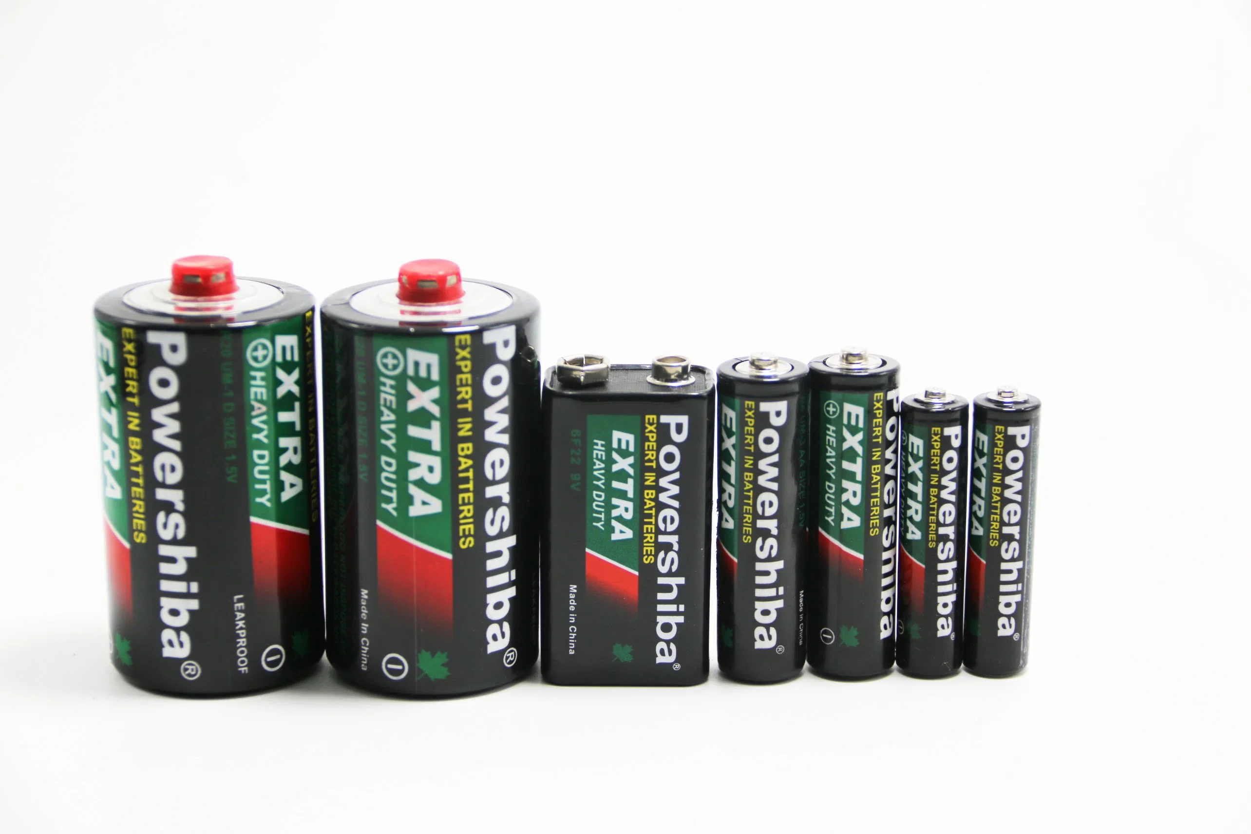 1.5V Um-1 D Size Primary Super Power Zinc Carbon Dry Batteries