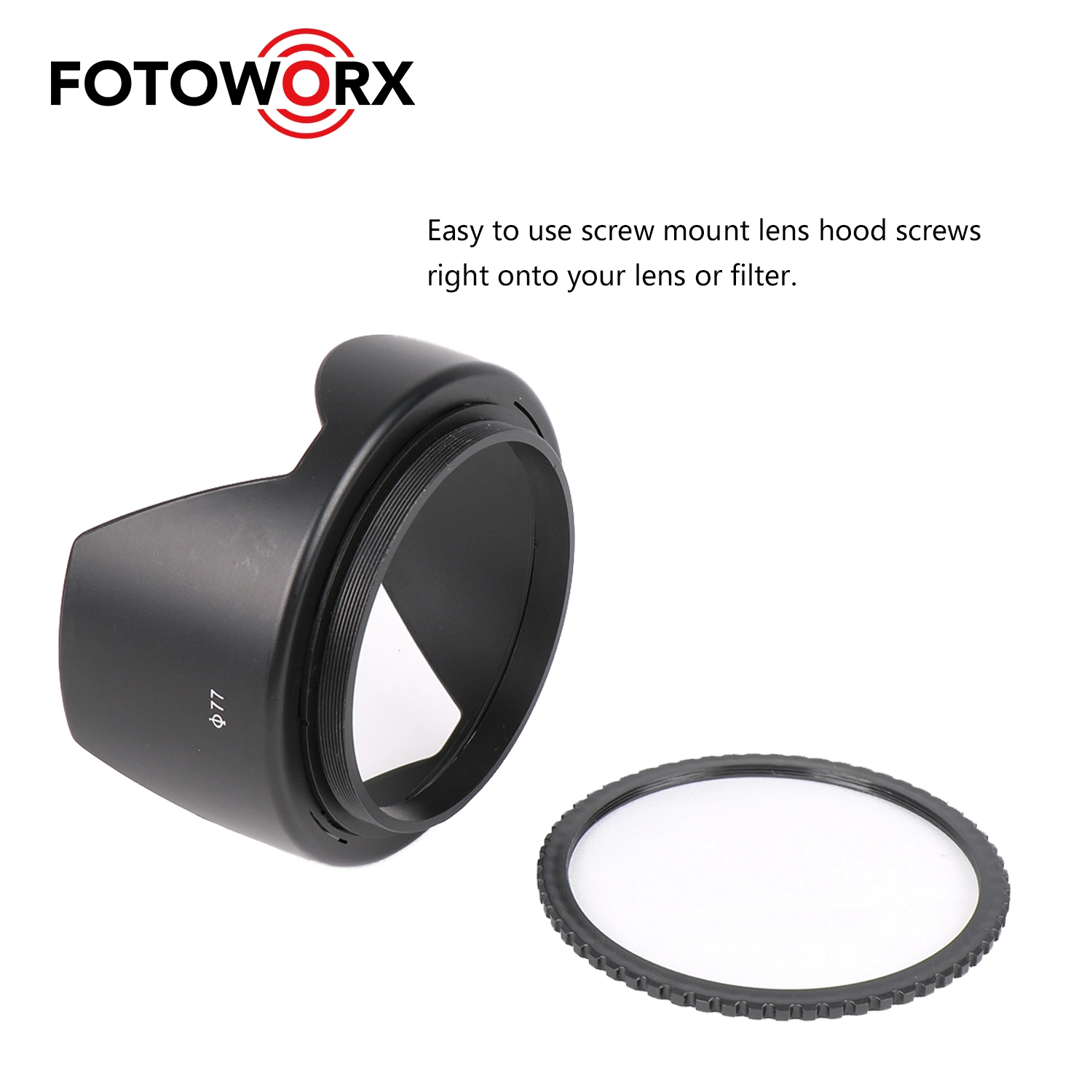 Universal Lens Hood for Nikon Canon Sony DSLR Camera Lens Cover