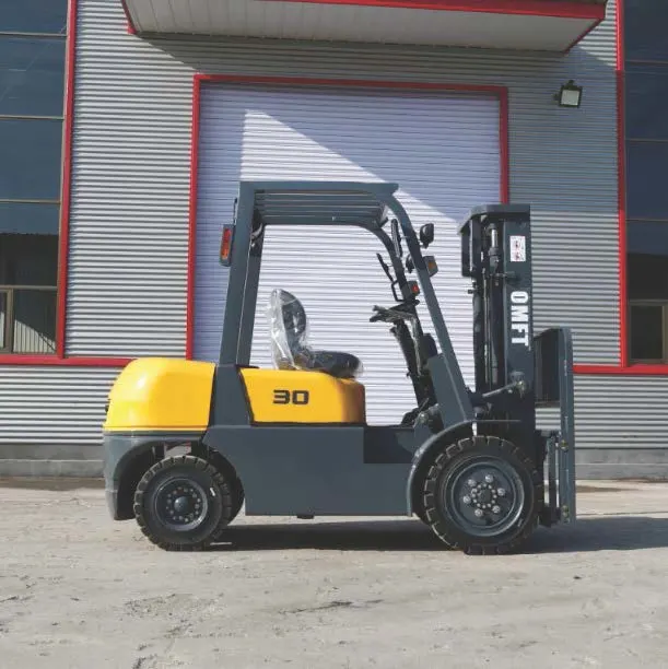 White Colour Used Mitsubishi Forklift 3ton Forklift Hydraulic Diesel Forklift Truck