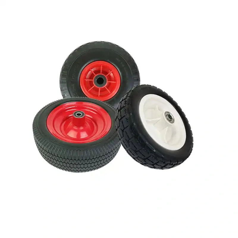 Pneumatic Air Solid Rubber Wheelbarrow PU Foam Wheel