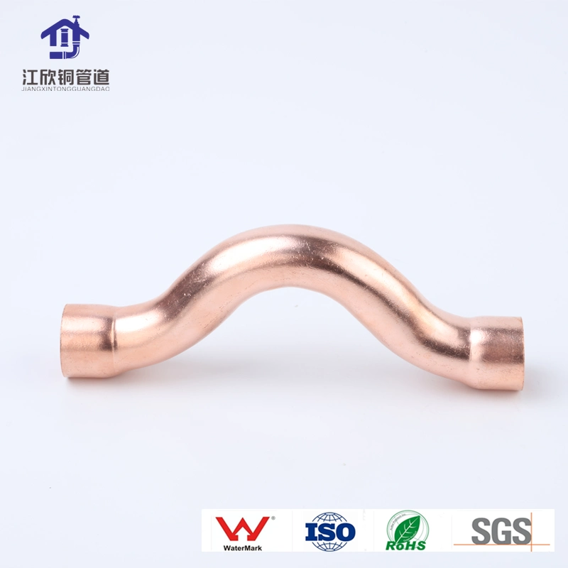 Copper Full Cross Over Bend Welding Pipe Fitting Plumbing Refrigeration