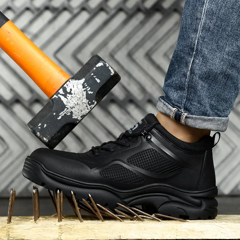 Guyisa Marke Sicherheitsschuhe CE Zehenschutzschuhe Männer und Frauen Leichtgewicht Atmungsaktive Industrie Bau Arbeit Schuhe Rutschfest