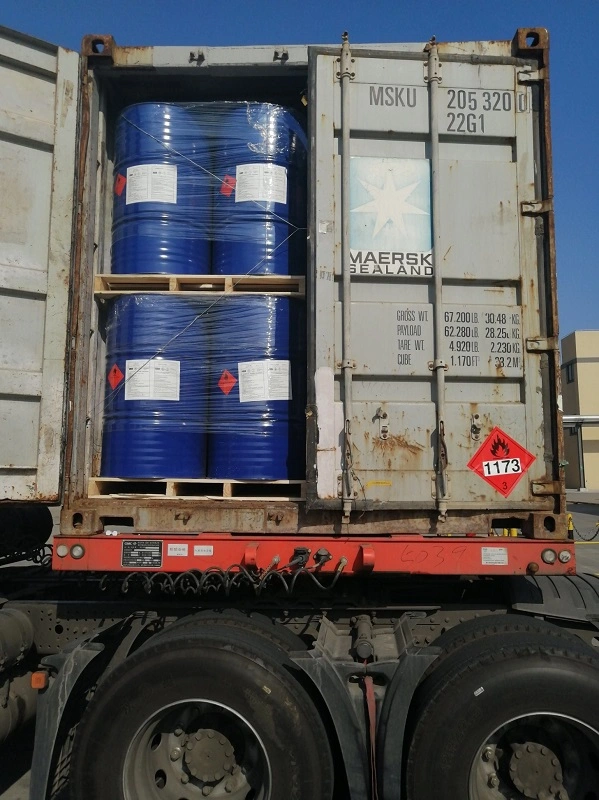 China Chemical Supplier for Ethyl Acetate 99.9% Used as Chemical Solvent/Electrolyte/Resin and Pesticide