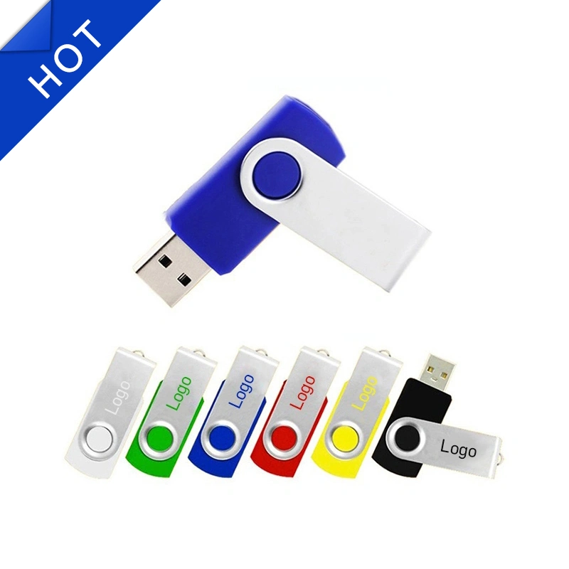 Promotion Gift Customized Logo 4G 8g 16g 32g Swivel USB Flash Drive