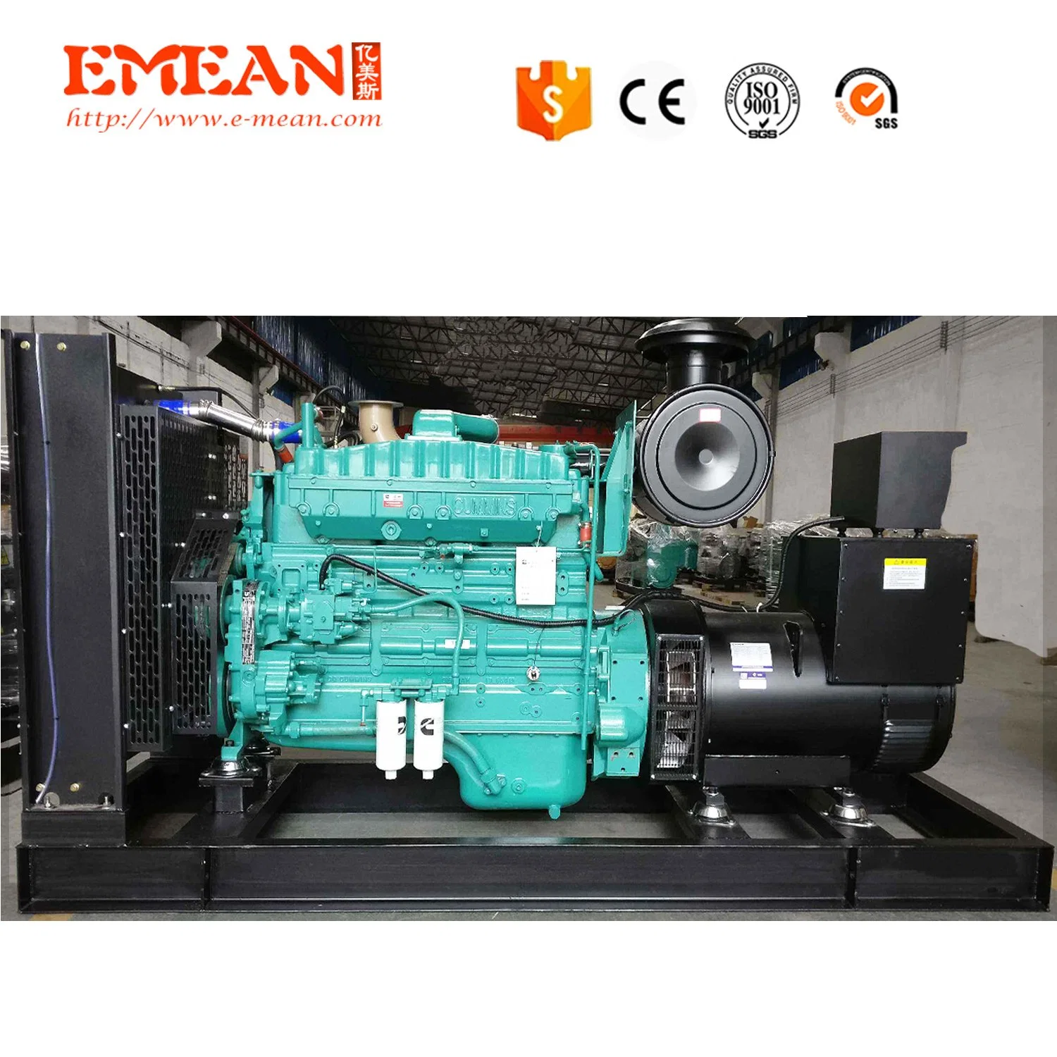 Full Load with Cummins Engine 32kw 40kVA Silent Diesel Generator