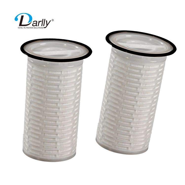 Bc Filter Cartridges for Filter Bag Size 1/2 with Flange Adapter Available in Economic/Nominal/Absolute Structure