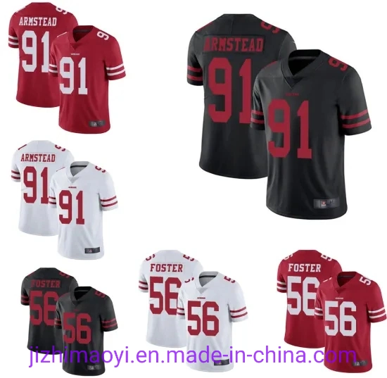 Wholesale 49er Football Customized Scarlet Vapor Untouchable Elite Game Limited Jersey