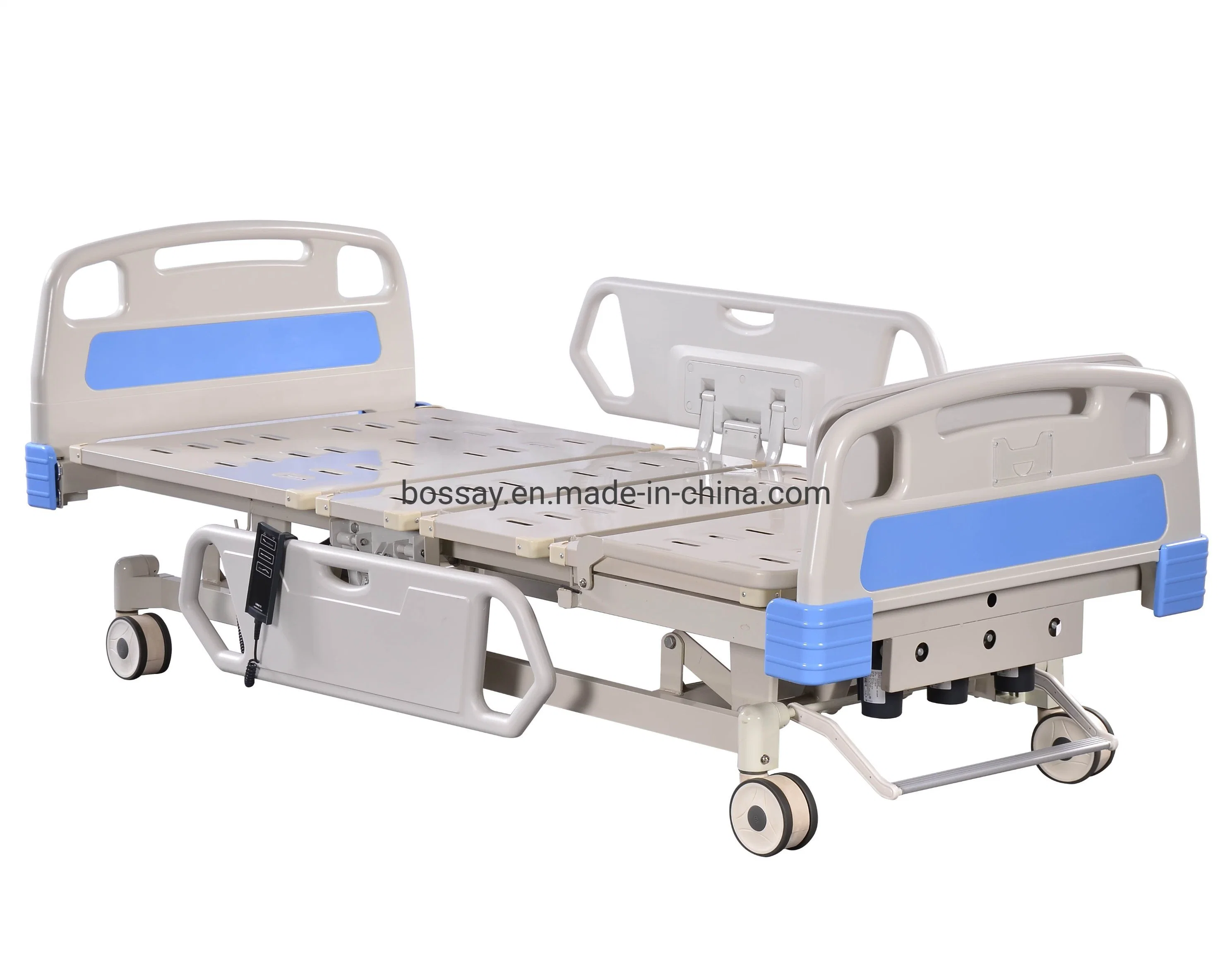 La función de tres médicos Manual y Eléctrico Difunctional cama cama de hospital