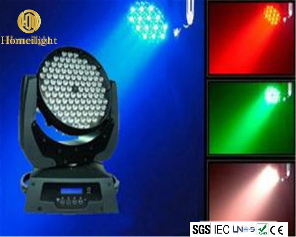 إضاءة ساخنة أضواء أمامية متحركة من نوع LED 108 PCS DJ Club رأس متحرك لتنقية الديسكو LED