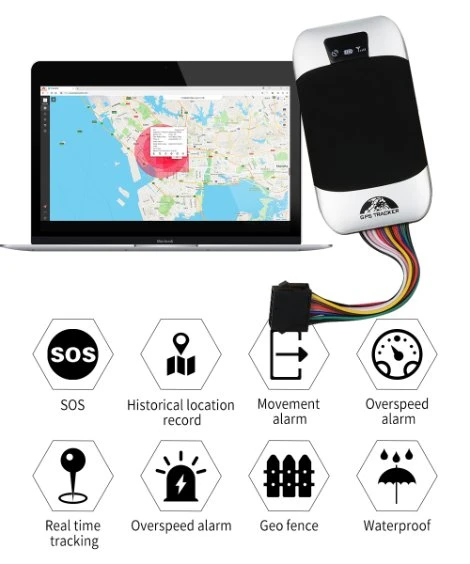 Coban TK 303 Fabricant GPS Tracker sans frais mensuels Suivi GPS de voiture GPRS SMS