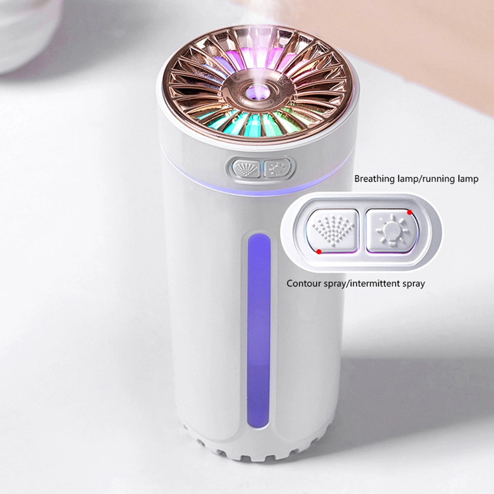 Luz LED Oabes Candle luz Ultra-sónica Mist Humidifier Natal presente