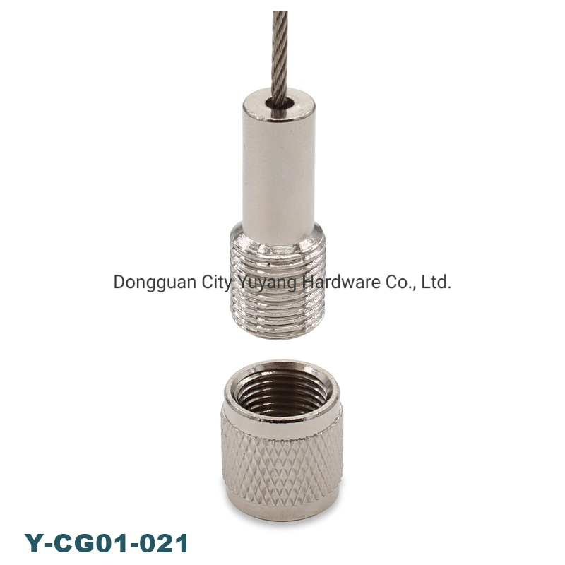 Stainless Steel Wire Rope Cable Fasteners with Screw for Ceiling Assemble