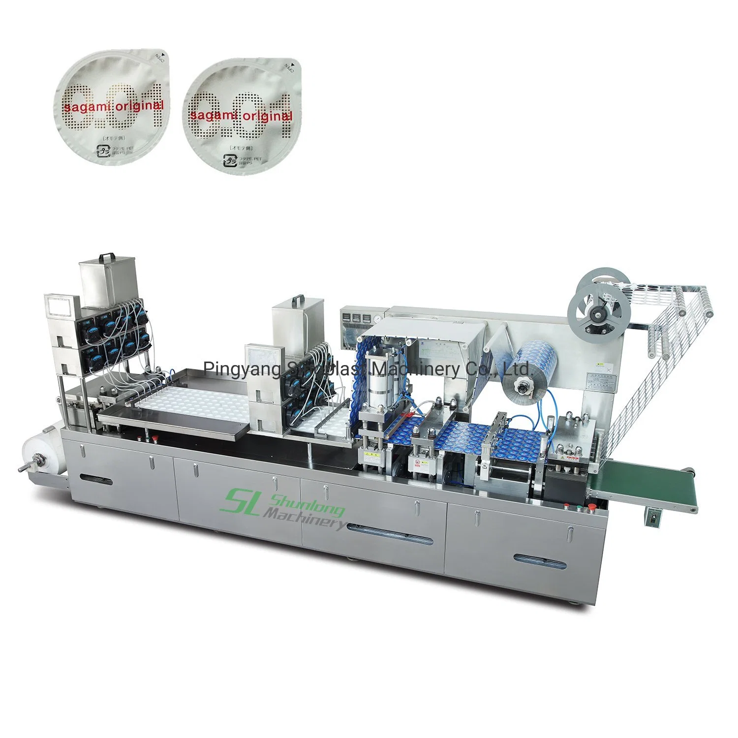 Thermoforming Condom Blister Packing Machine SL-250c