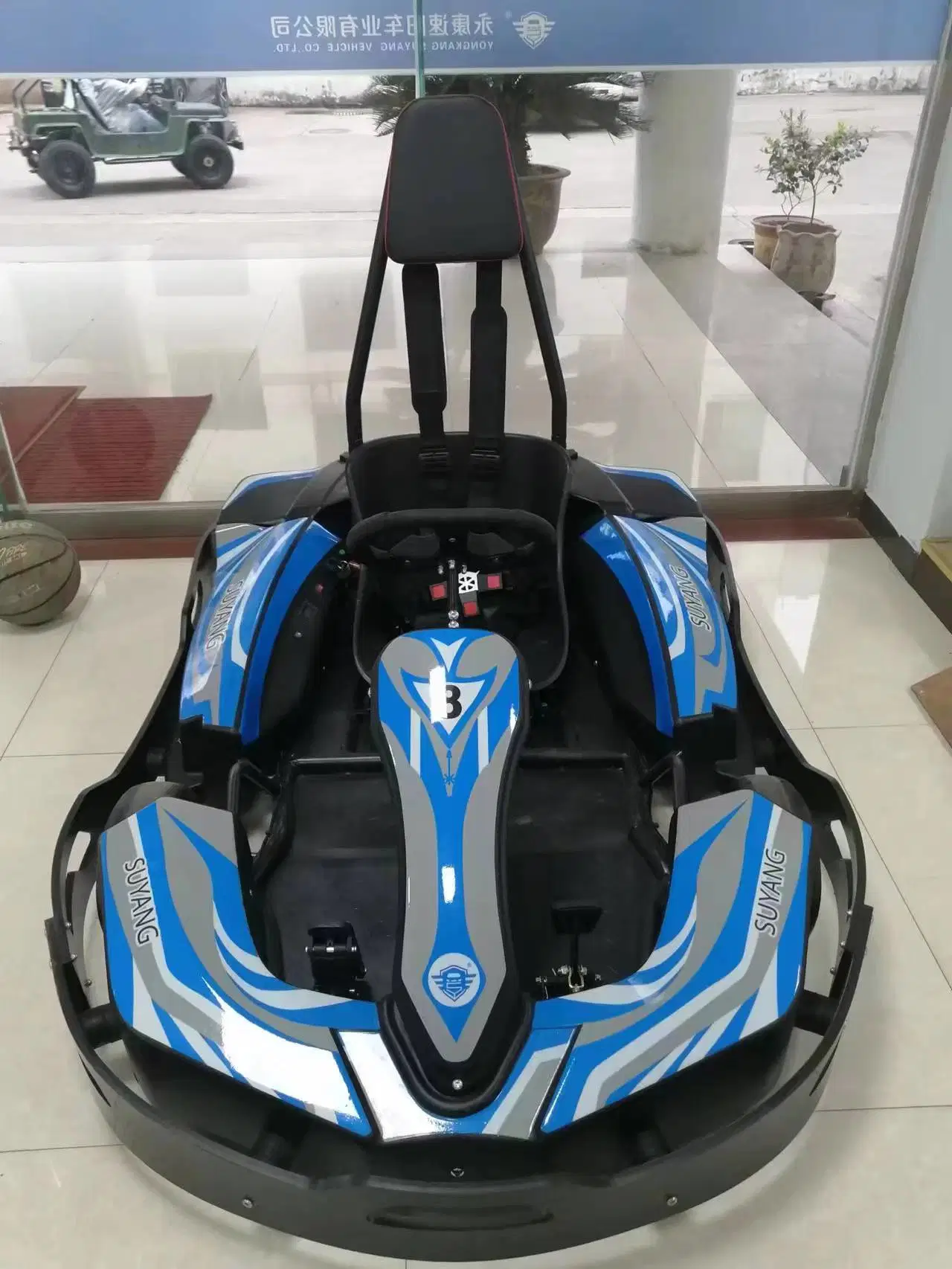 Suyang Cheap 3000W Electric Go Kart 48V22ah chumbo-ácido bateria adultos Mini Karting