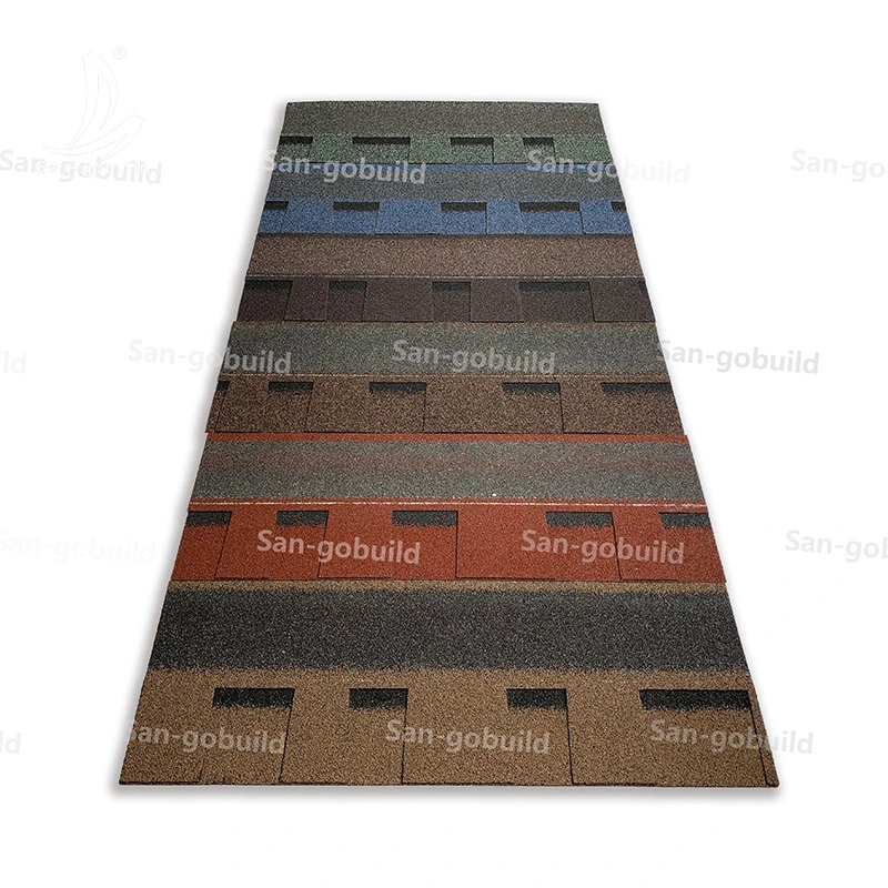 Pacote personalizado Villa Asfalto Telhas Shingles Wooden House Material da tampa de capota