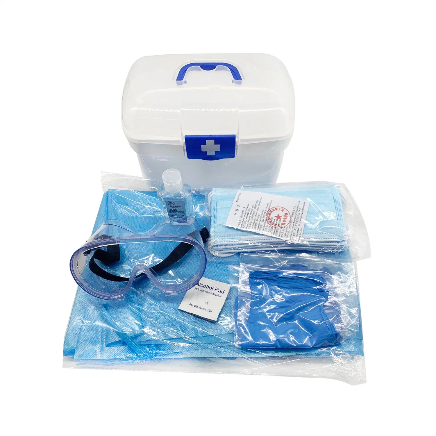 Logo Custom Promotion Protective First Aid Kit with PPE Products