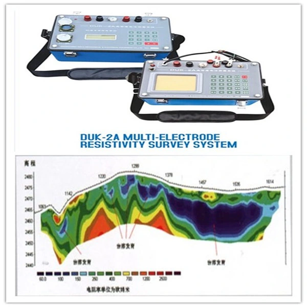 Geophysical Electrical Resistivity Tomography Equipment Multi Channel Resistivity Meter for Ground Waterdetector Underground Water Finder