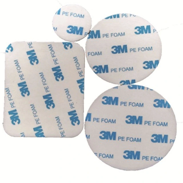 3M Etikett 3m 7818 3m 7815 3m 7816 Thermische Übertragung Etikettenmaterial Weißes Polyester Die Cut Klebstoffschaumband