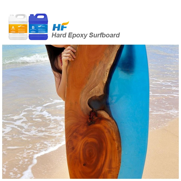 2022 New Style Clear Epoxy Resin and Hardener Composite Material for Surfboard